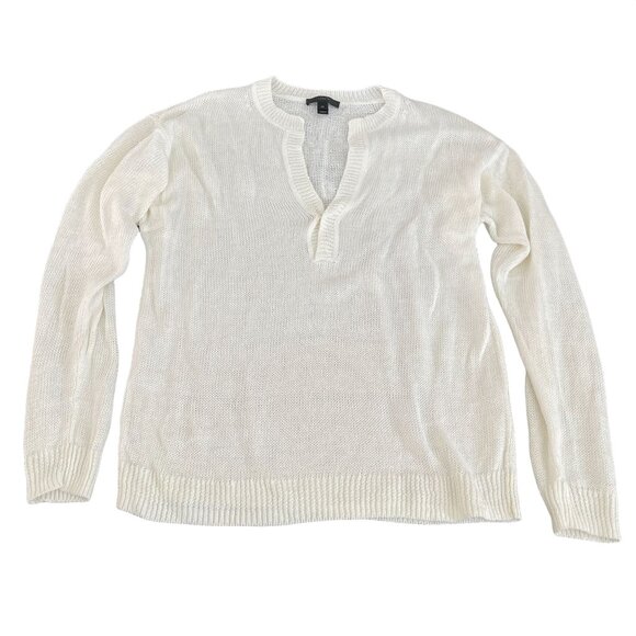 J. Crew Sweaters - J Crew LS White Light Sweater Women's Top, Size XS